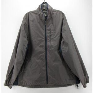 VINTAGE Aeropostale Jacket Large Windbreaker Coat Full Zip 90s Nylon *